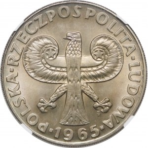 10 zloty Sigismund's Column 1965