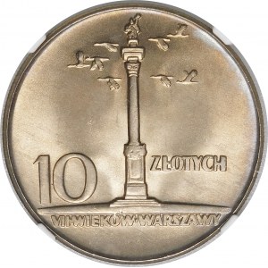 10 Zloty Sigismund-Säule 1965