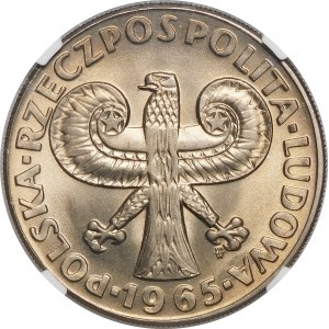 10 zloty Sigismund's Column 1965