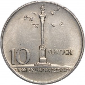 10 złotych Kolumna Zygmunta 1965 - Mała kolumna - RZADKA