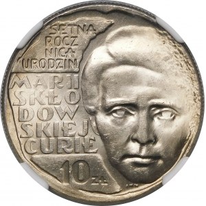 10 gold Sklodowska 1967