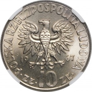 10 Zloty Nicolaus Copernicus 1967