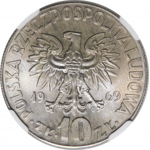 10 zloty Nicolaus Copernicus 1969