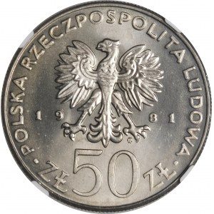 50 złotych Władysław I Herman 1981