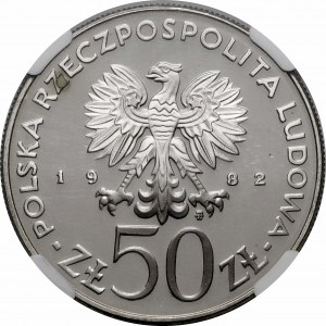 50 zloty Bolesław Krzywousty 1982 - LUSTRZANKA