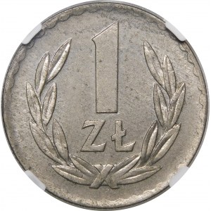 Próba 1 złoty 1975 - MIEDZIONIKIEL - JEDYNA ZNANA - ILUSTROWANA