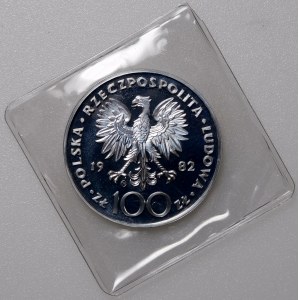 100 złotych Jan Paweł II 1982 - ORYGINALNIE ZAPAKOWANA