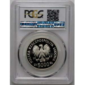 5000 złotych Władysław Jagiełło 1989