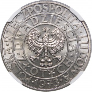 Próba 20 złotych Drzewo 1973 - miedzionikiel