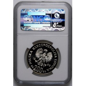 Próba 200 złotych Odsiecz Wiedeńska 1983 - srebro