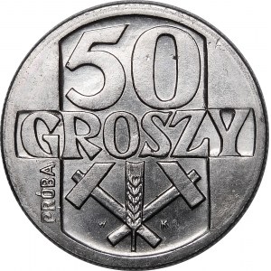 MUSTER Nickel 50 Pfennige 1958