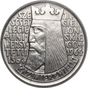 PRÓBA NIKIEL 10 złotych 1964 Kazimierz Wielki