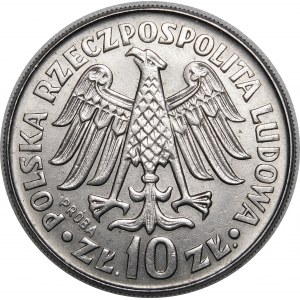PRÓBA NIKIEL 10 złotych 1964 Kazimierz Wielki