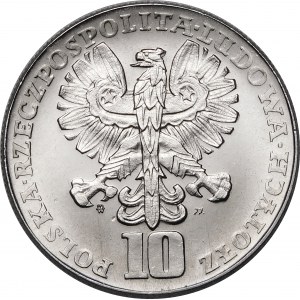 SAMPLE Nickel 10 gold 1967 Skłodowska's