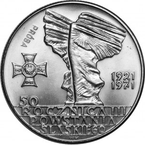 NIKIEL 10 zloty 1971 Schlesischer Aufstand