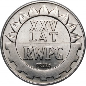 PRÓBA NIKIEL 20 złotych 1974 XXX LAT RWPG