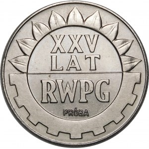 PRÓBA NIKIEL 20 złotych 1974 XXX LAT RWPG