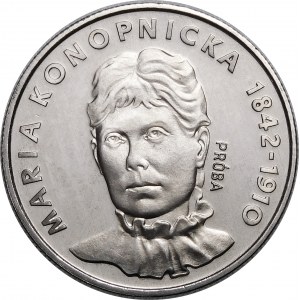 PRÓZE NIKIEL 20 Zloty 1978 Maria Konopnicka