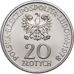PRÓZE NIKIEL 20 Zloty 1978 Maria Konopnicka