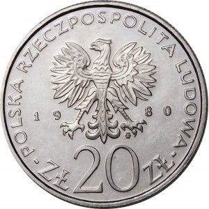 SAMPLE Nickel 20 gold 1980 Geschenk von Pommern