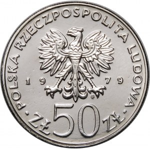 PRÓBA NIKIEL 50 złotych 1979 Mieszko I