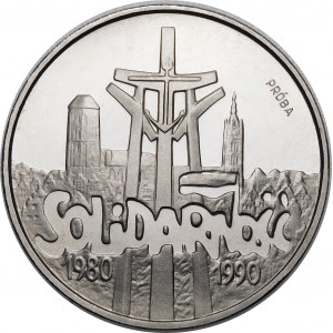 PROBEN VON NIKIEL 200.000 PLN 1990 Solidarität