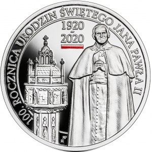 10 złotych 2020 Jan Paweł II