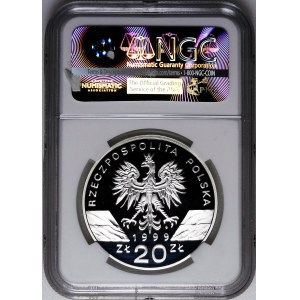 20 złotych 1999 Wilki