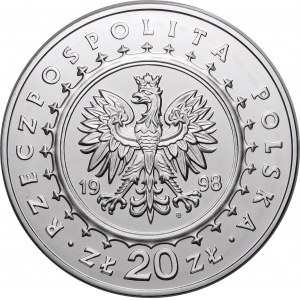 20 złotych 1998 Zamek w Kórniku