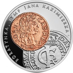 20 złotych 2018 - boratynka, tymf Jana Kazimierza