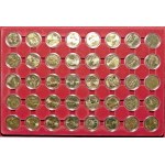 Set - Two-zloty coins totaling 160 pieces on 4 pallets