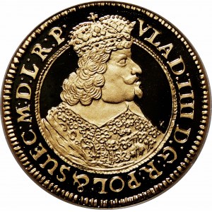 A replica of the 1647 Toruń Ducat of Wladyslaw IV Vasa.