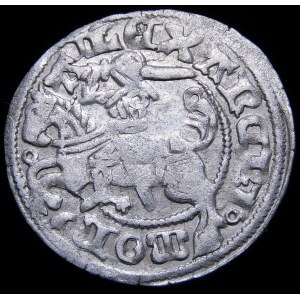 Alexander Jagiellonian, Vilnius half-penny - mirrored D - very rare