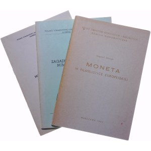 PTAiN Numismatic Bulletin Library - set (3 pieces).