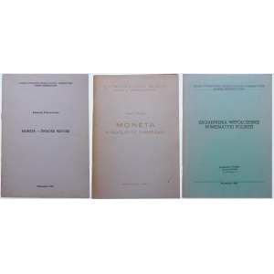 PTAiN Numismatic Bulletin Library - set (3 pieces).