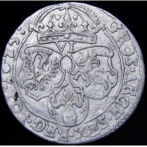 Zygmunt III Waza, Szóstak 1625, Kraków - Sas, PO ∙16Z5: - nieopisany