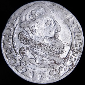 Zygmunt III Waza, Sixpence 1625, Kraków - Sas, ∙16Z5∙.