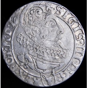Zygmunt III Waza, Sixpence 1626, Cracow - ∙1626∙.
