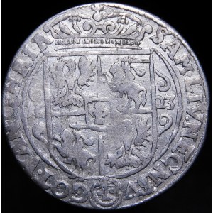 Zikmund III Vasa, Ort 1623, Bydgoszcz - PRV M - bez stoupaček, labrys