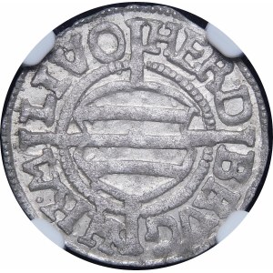 Inflanty - Zakon Kawalerów Mieczowych, Hermann Brüggenei-Hasenkamp, Szeląg 1547, Ryga