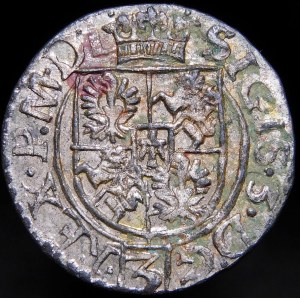 Zikmund III Vasa, polopás 1614, Krakov - imitace - ex Kalkowski - nádherný