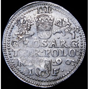 Zikmund III Vasa, Trojak 1596, Olkusz - nepopsaný