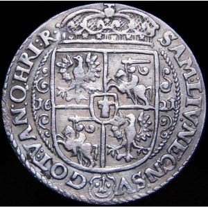 Sigismund III. Vasa, Ort 1621, Bydgoszcz - PRV M - Stempel PRV/S - Blume