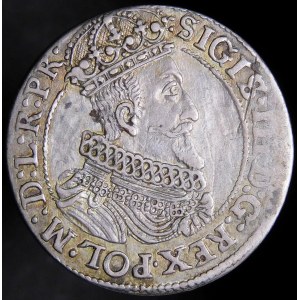 Zikmund III Vasa, Ort 1623, Gdaňsk - zkrácené datum, PR - varianta