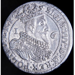 Sigismund III Vasa, Ort 1624/3, Danzig - durchgestochenes Datum, PR - Variante