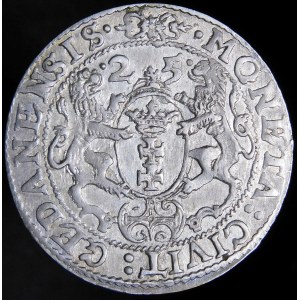 Sigismund III Vasa, Ort 1625, Danzig - PR - Variante