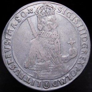 Sigismund III. Vasa, Halbtalar 1631 II, Bromberg - sehr selten
