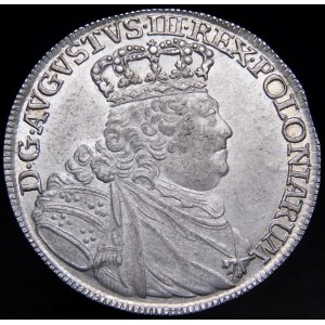 August III Sas, Ort 1753 EC, Lipsko - výborný