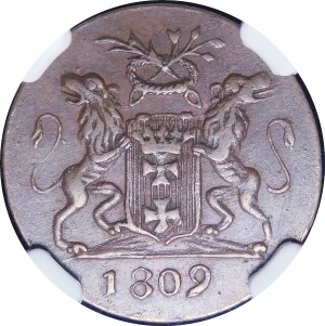 Free City of Gdańsk, 1809 M penny