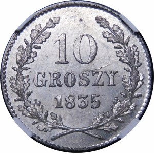 Wolne Miasto Kraków, 10 groszy 1835, Wiedeń